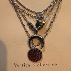 Silver Layered Necklace